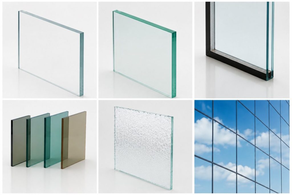 Commercial Glass Types