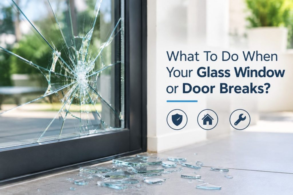 Glass Window or Door Breaks